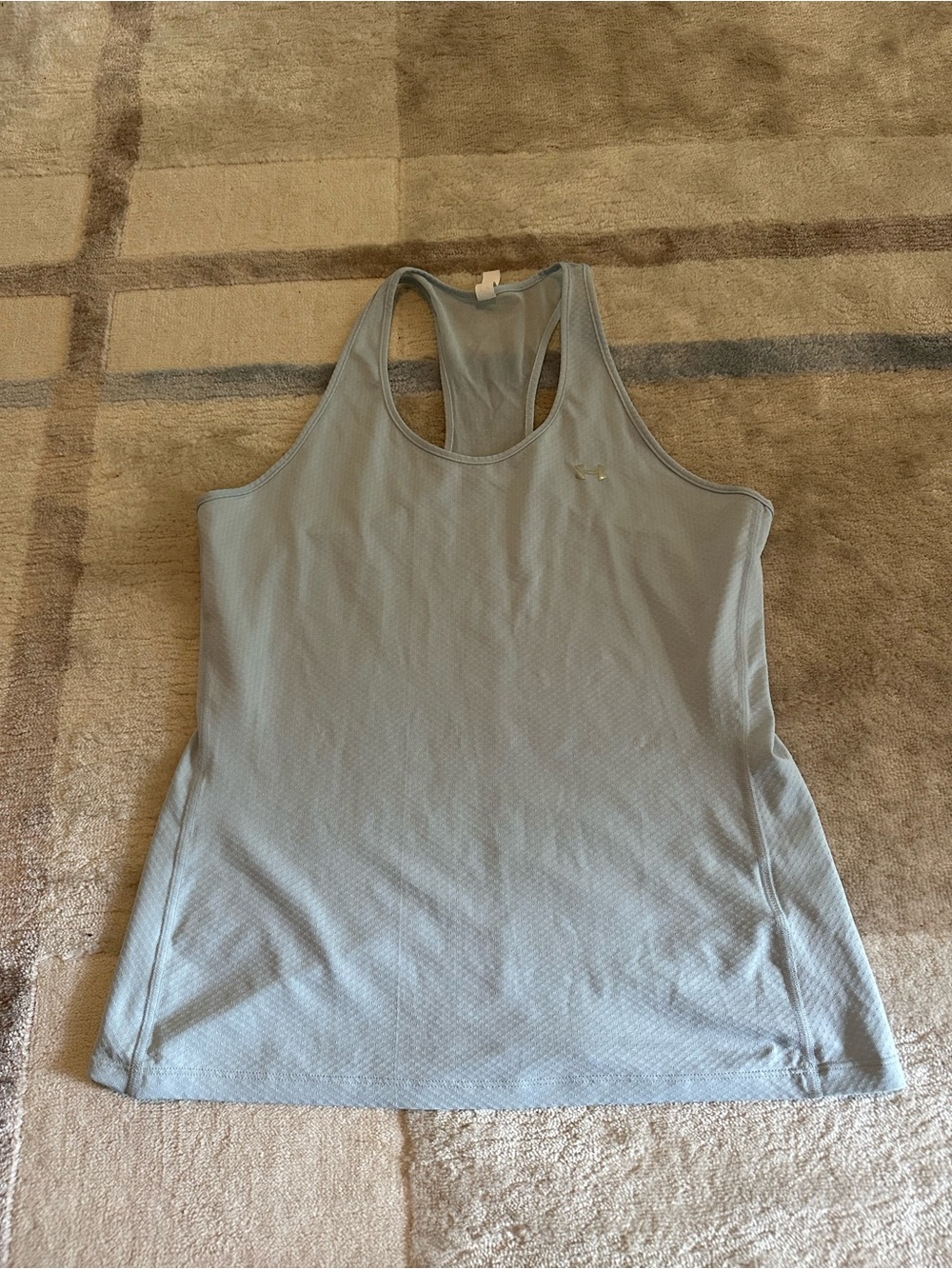 Under Armour Women's Light Blue Racerback Tank Top